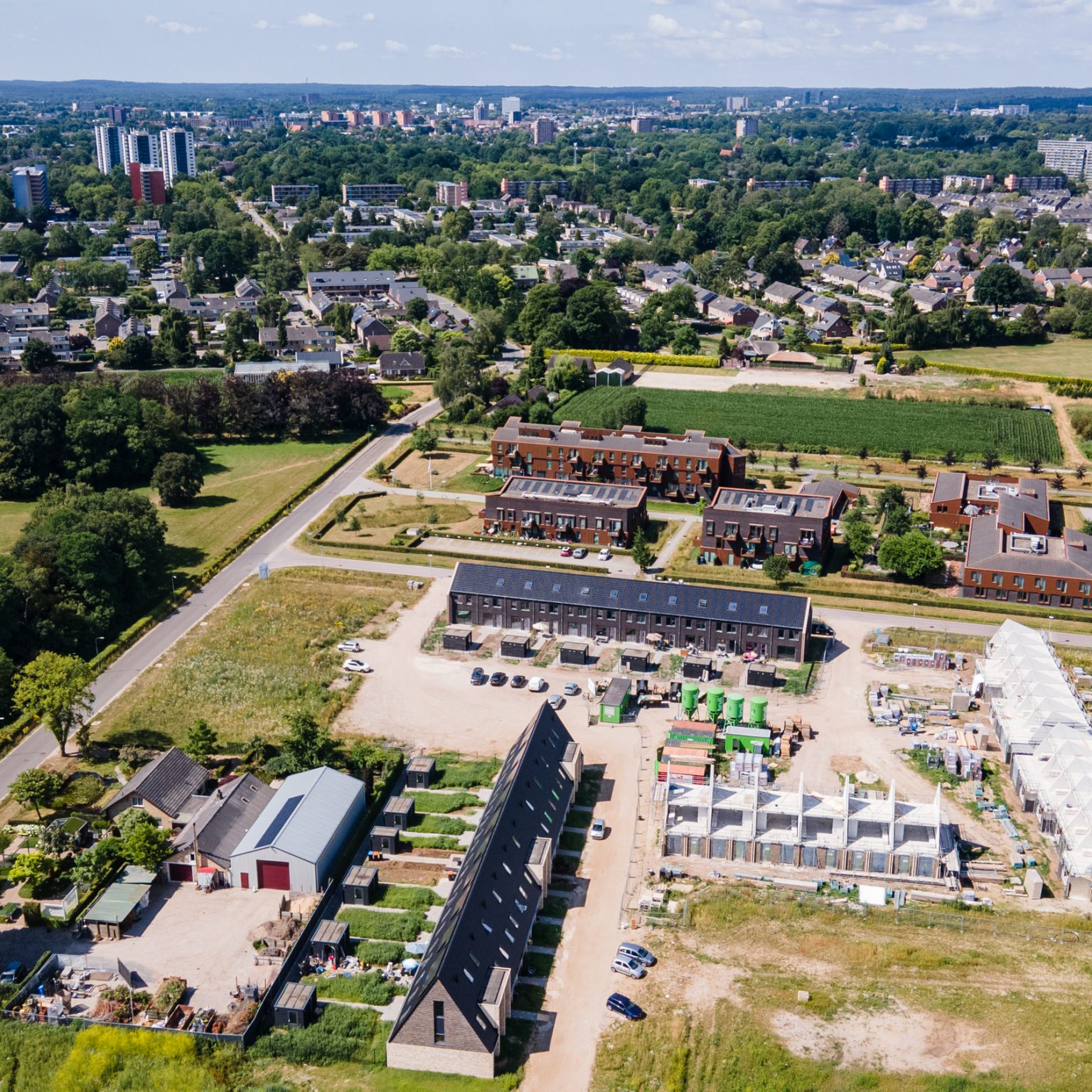 Eerste Woningen Fase De Wingerd Opgeleverd Nikkels