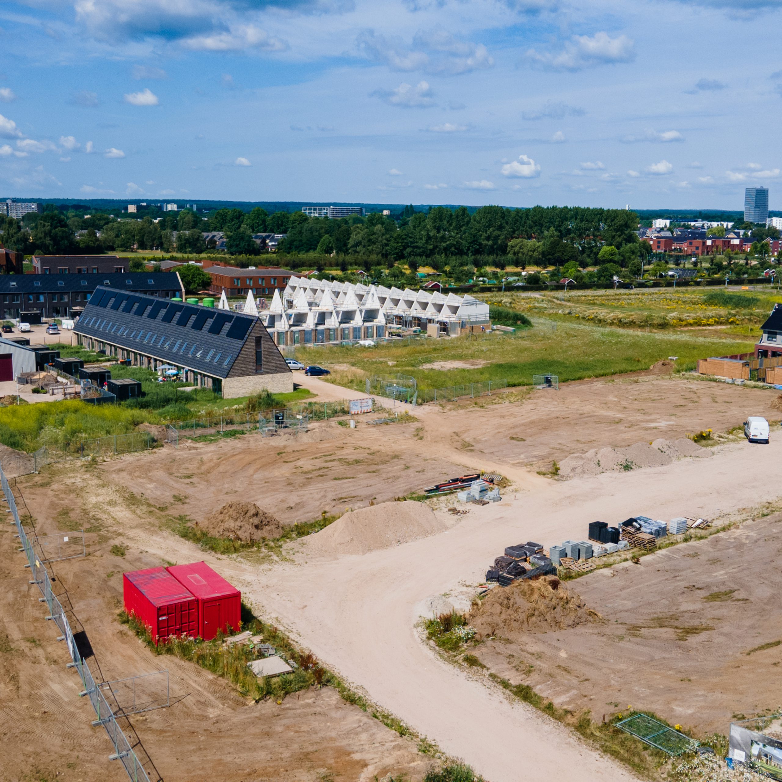 Eerste Woningen Fase De Wingerd Opgeleverd Nikkels