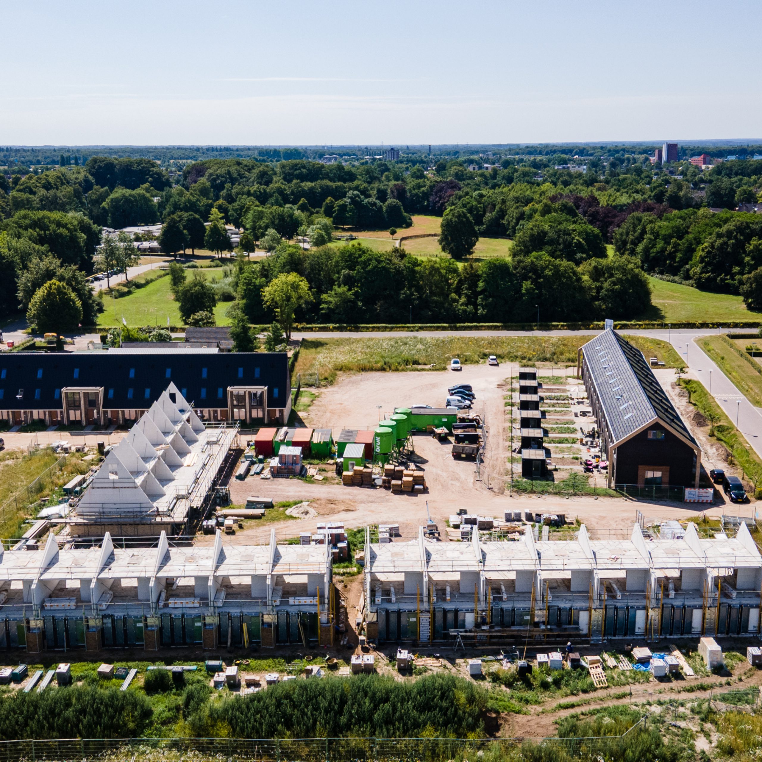 Eerste Woningen Fase De Wingerd Opgeleverd Nikkels