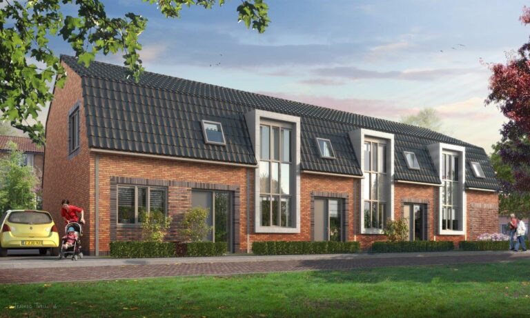 8 koop + 12 huur woningen Volmolenweg