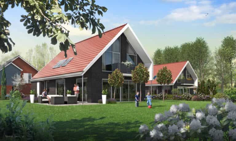 18 woningen aan de Leigraaf