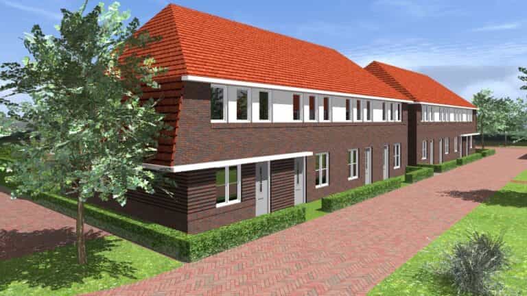 40 sociale huurwoningen