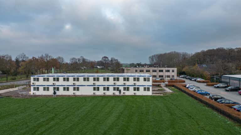 Tijdelijke huisvesting kantoor Nikkels