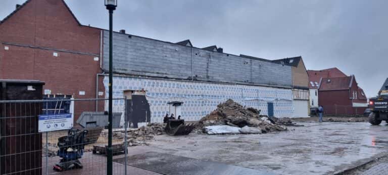 Sloop voormalige Pijnappel locatie in Twello