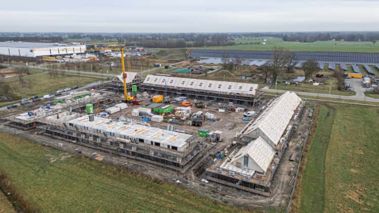 Voortgang bouw Het Rooster Apeldoorn