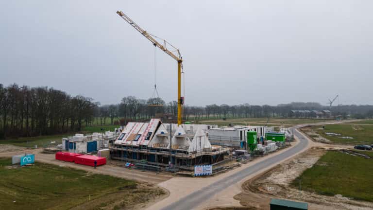 Eerste kappen gelegd bij De Bosrand Steenbrugge