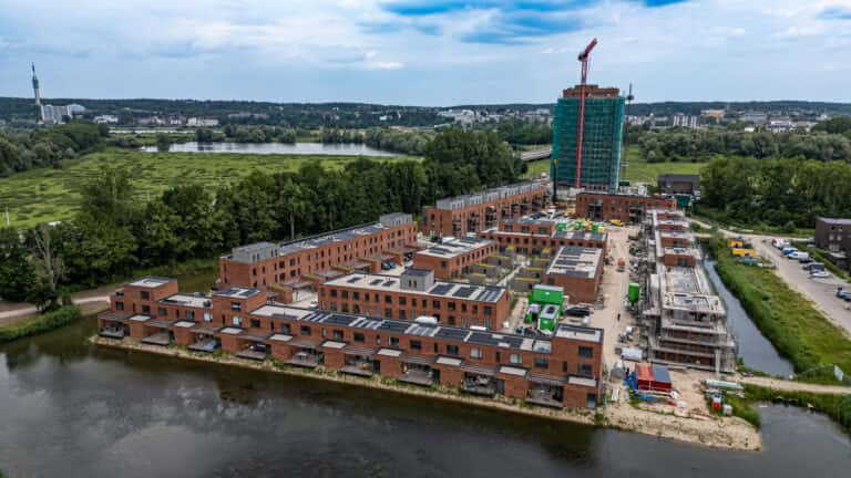 33 woningen Sluiseiland Arnhem opgeleverd