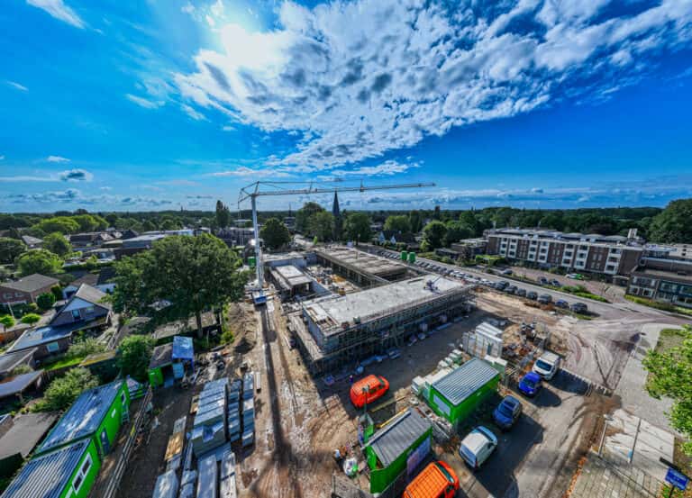 Verdiepingsvloer Dekamarkt in Vaassen gestort