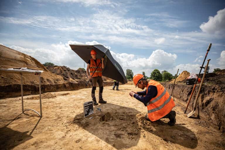 Van bebouwing van 800 voor Christus naar nieuwbouw!