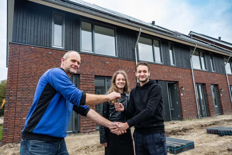 Oplevering laatste woningen Steenbrugge
