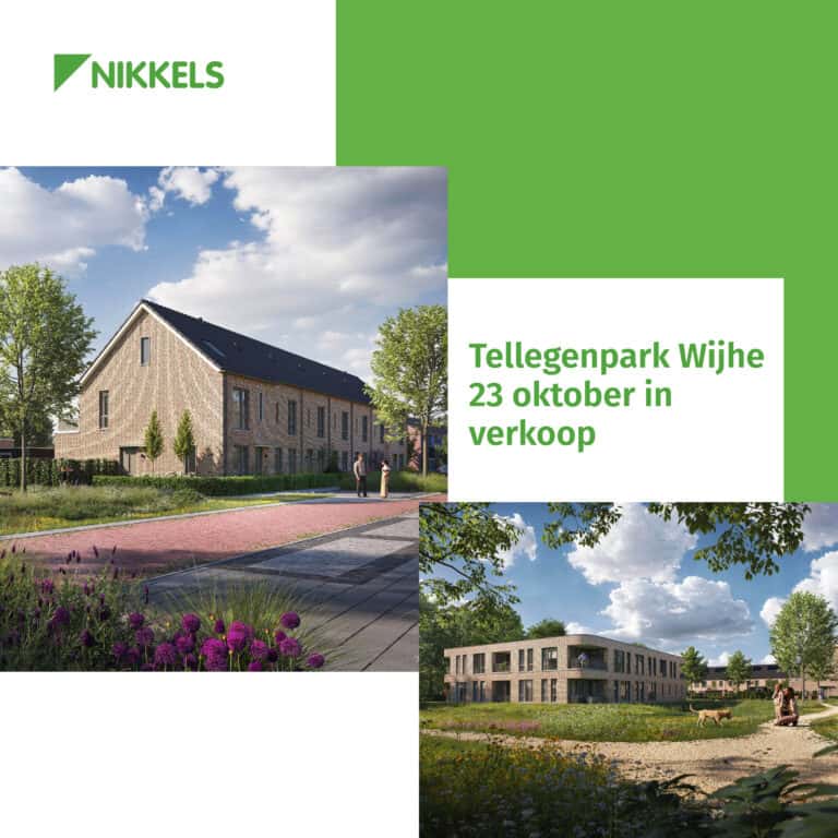 Start verkoop nieuwbouw Tellegenpark in Wijhe!