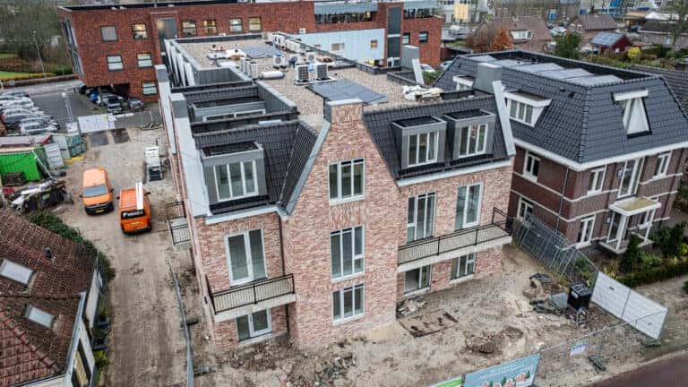 Appartementen ‘De Gulden Ploeg’ richting oplevering