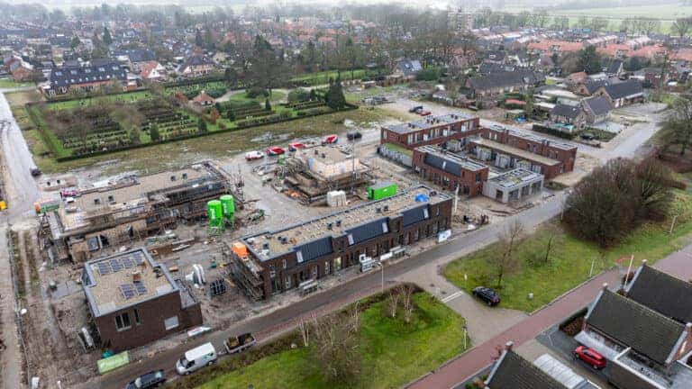 Steigers weg in Ommen