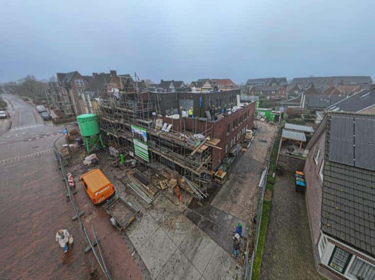 Hoogste punt bereikt bij appartementen Dennenbosch