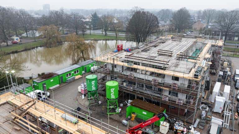 3e verdieping H-flats in Apeldoorn bereikt