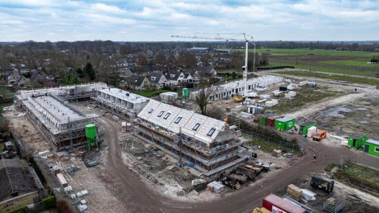 Hoogste punt bereikt Oosterhof Zuid in Vaassen