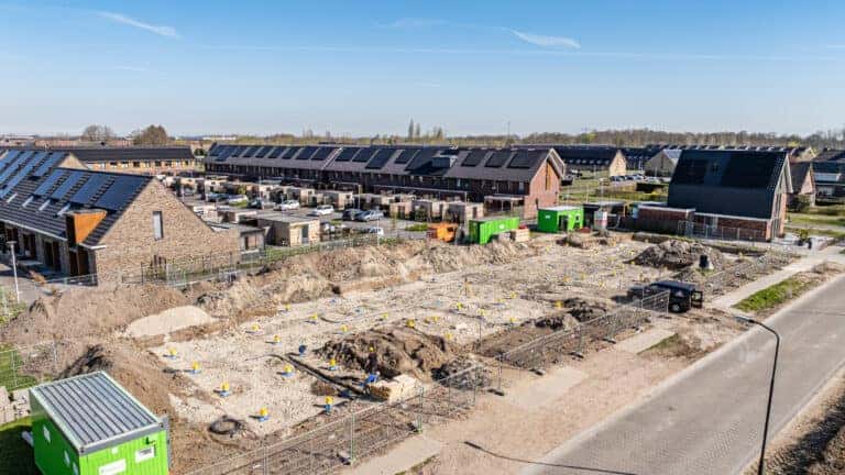 Start bouw 6 woningen Laan van Buiten Apeldoorn