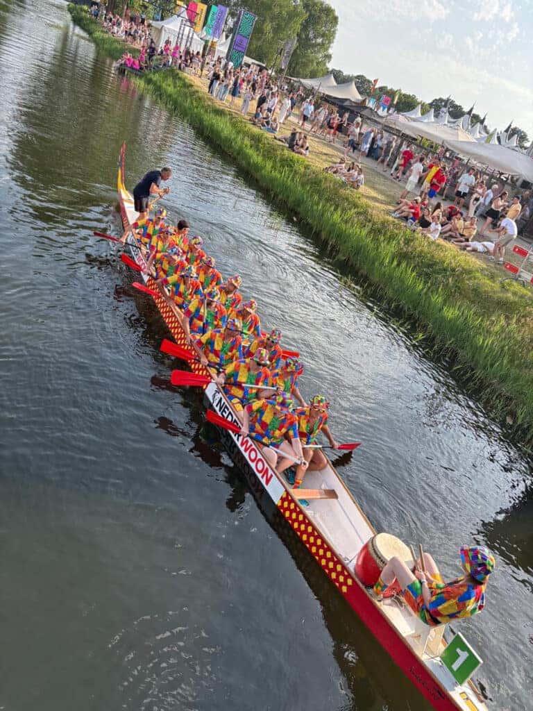 Mooie 2e plek bij Drakenboot Apeldoorn!