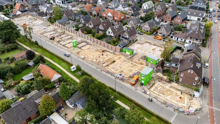 Bouw van start aan Beatrixlaan Apeldoorn