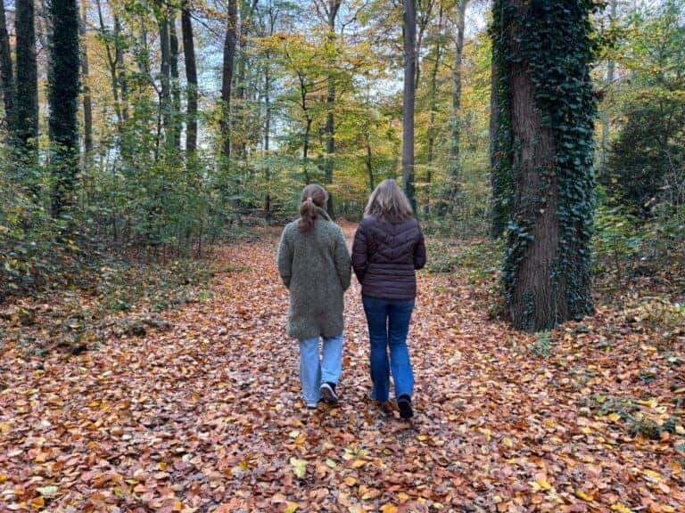 Wandelrondje in de pauze