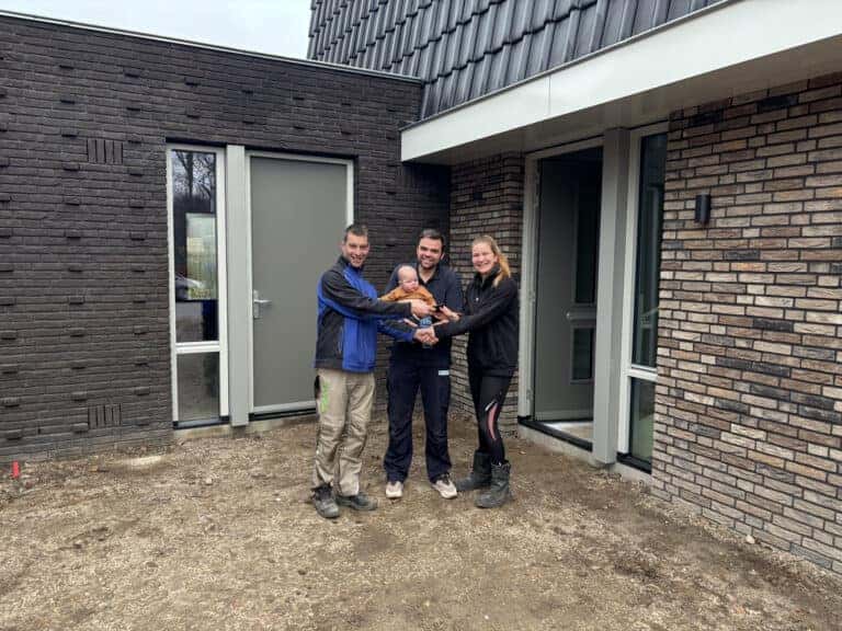 Oplevering 6 woningen Laan van Buiten Apeldoorn