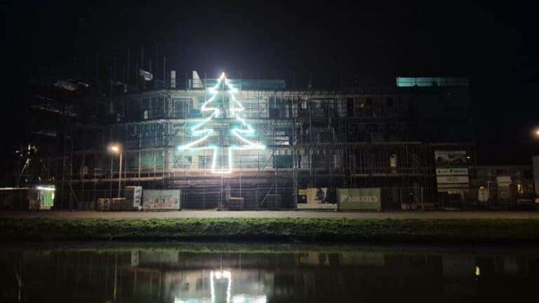 Kerst op de bouw in Raalte