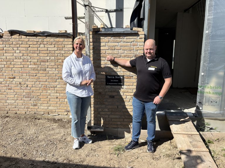 Mijlpaal voor Terra Nova: eerste steen gelegd