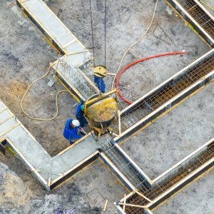 H-flats fase 3 stort fundering daadwerkelijke stort