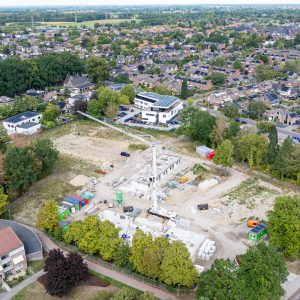 Elektrische kraan op de bouw - elektrisch werken op de bouw