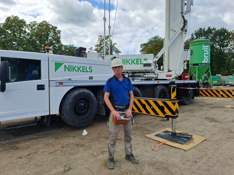 Ton elektrisch werken op de bouw
