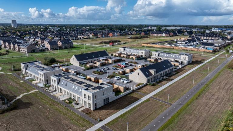 Roosterkwartier drone foto