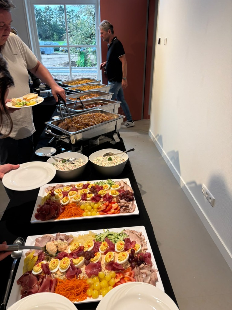 Eten bouwbezoek Erve Steenbruggen