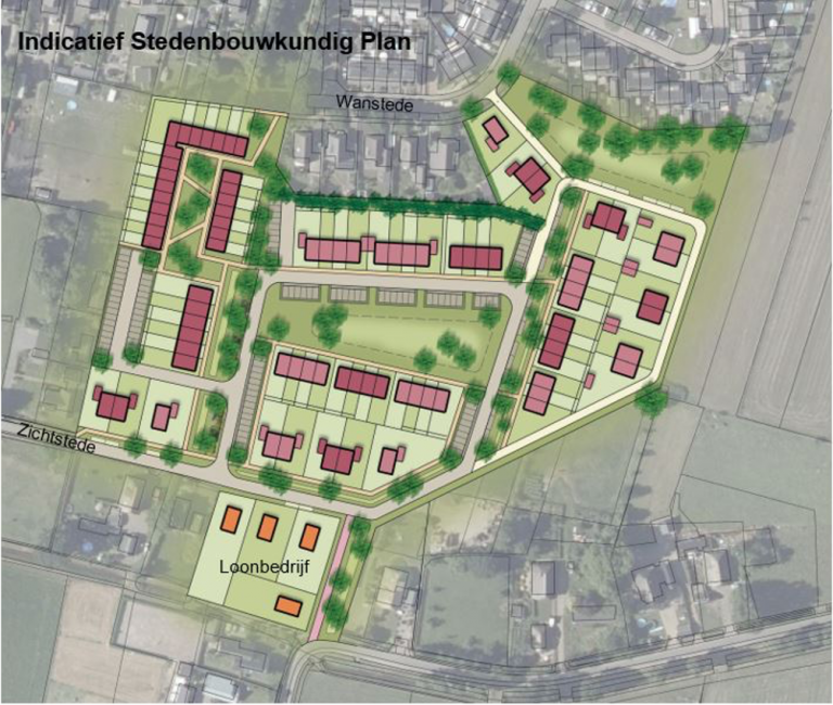 indicatief stedenbouwkundig plan vaassen